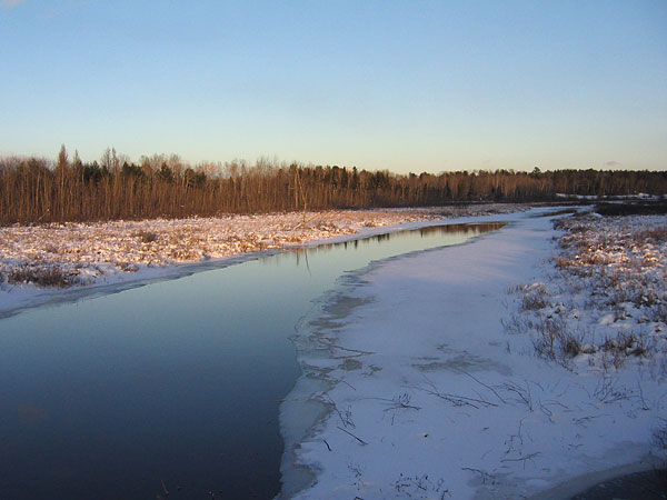 Chalk River at Corry Lake bridge